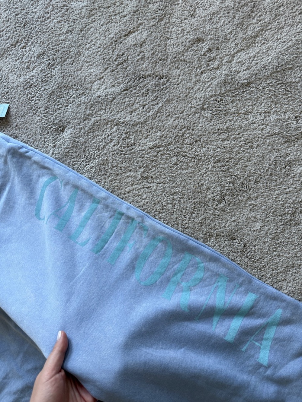 NEW- Wild Fable Women’s Low Rise California Blue Sweatpants - Picture 4 of 11